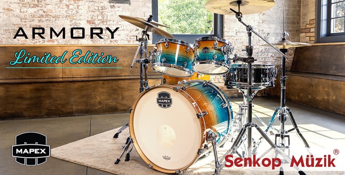 Mapex Armory Limited Edition Akustik Davul Seti LTAR628SFUJG Özellikleri